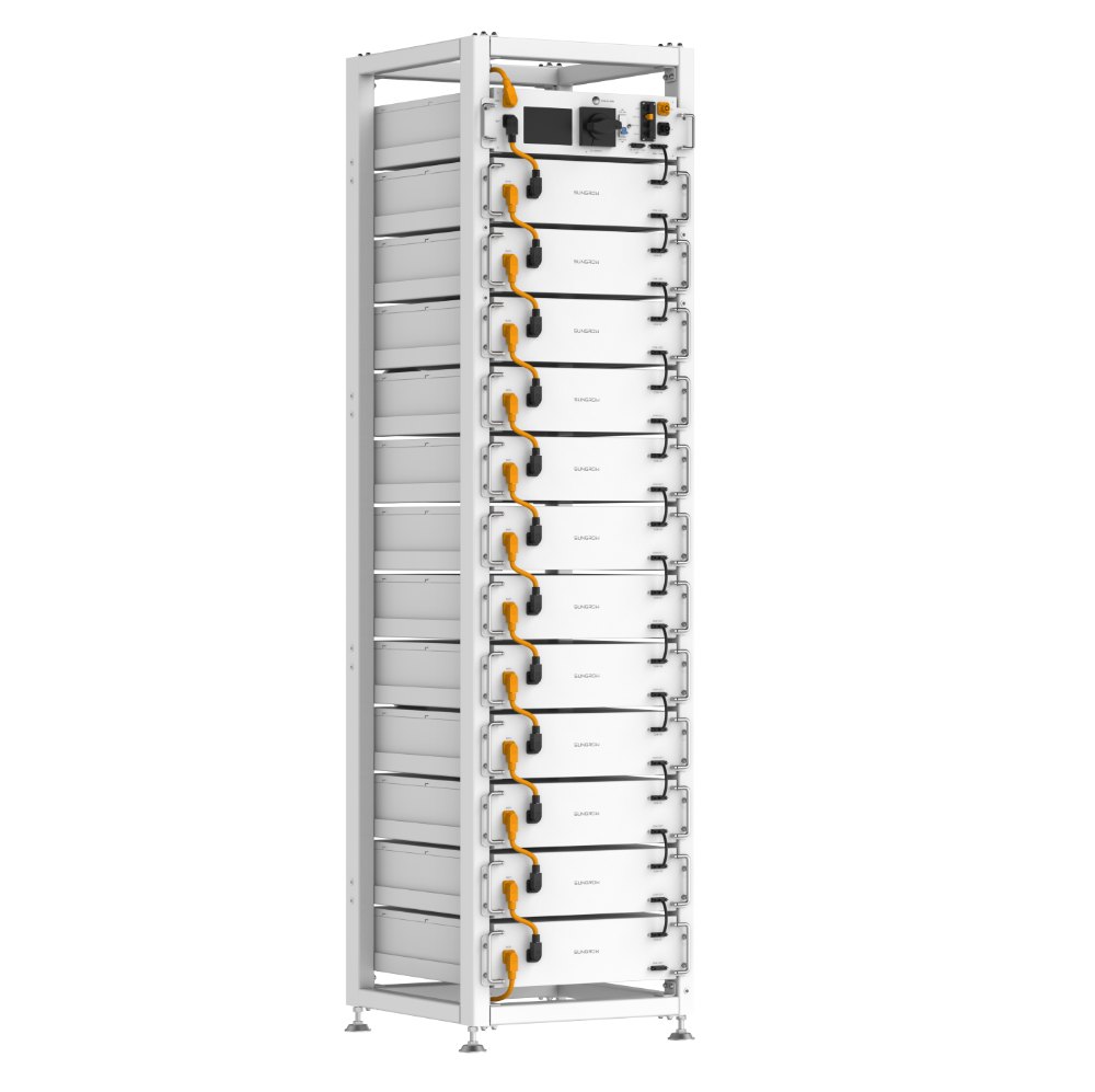 High-voltage LFP battery rack