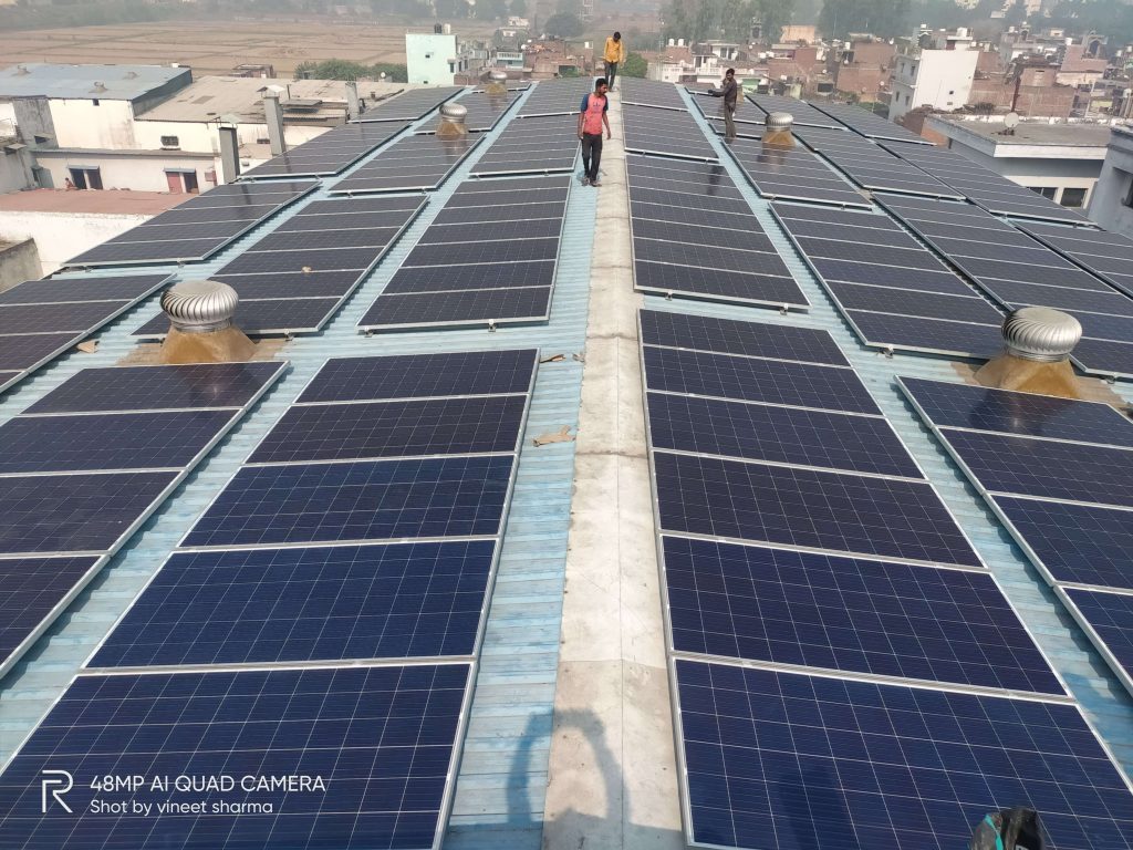 Wazirchand Exports solar project