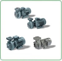 Solar surface monoblock pumps